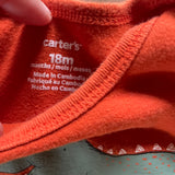 Orange Dino Onesie | 12-18 mo | Carter's