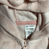 Terry Pink Zip Up Hoodie | Carter's