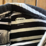 Black & White Striped Leggings | Old Navy