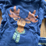 Moose Pajama Set | 12-18 mo | Carter's