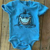 Monterey Bay Short Sleeve Shark Onesie