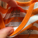Orange Stripe Good Guy Shirt | 3-6 mo | Carter's