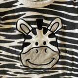 Short Sleeve Zebra Onesie | Kid Tees