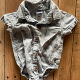 Palm Leaf Romper | 3-6 mo | Little Lad