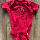 Red Baseball Onesie | 3-6 mo | Gerber