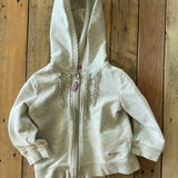 Grey Zip Up Hoodie | Osh Kosh