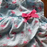Blue Flamingo Dress | 3-6 mo | Carter's