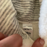 White Fuzzy Bear Hoodie | Carter's