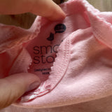 Baby Pink Lace Onesie | 3-6 mo | Small Story