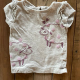 White Sheep Top | 3-6 mo | Carter's