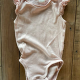 Pink Ruffle Onesie | 3-6 mo | H&M