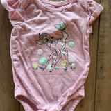 Pink Bambi Onesie | 3-6 mo | Disney