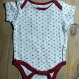 Patterned Short Sleeve Onesie | Kyle & Deena