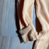 Orange Zip Up Pajama with Foldover Cuffs | Old Navy