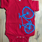 Bicycle Short Sleeve Onesie