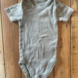 Organic Gray Onesie | 3-6 mo | Gerber