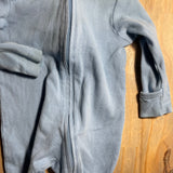 Light Blue Zip Up Pajama | Old Navy