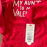 My Aunt Is My Valentine Onesie | 3-6 mo