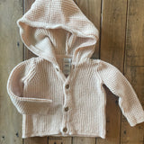 Knit Hooded Cardigan | 3-6 mo | Carter's
