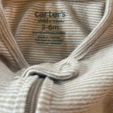 Stripe Zip Up Pajama | 3-6 mo | Carter's