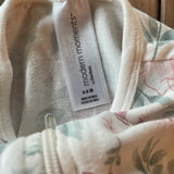 Flowers Zip Up Pajama | 6-9 mo | Gerber