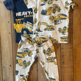 Construction Three Piece Pajama Set | 6-9 mo | Carter's