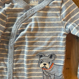 Dog Stripe Side Snap Top | 6-9 mo | Carter's