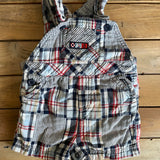 Plaid Overalls | Unbranded