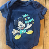 Mickey Life Is Cool Onesie | 6-9 mo | Disney Baby