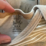 Stripe with Pocket Onesie | 6-9 mo | Little & Loved