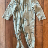 Dino Zip Up Pajama | 6-9 mo | Carter's