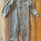Sports Zip Up Pajama | 6-9 mo | Carter's