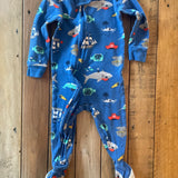 Under The Sea Zip Up Pajama | 6-9 mo | Carter's