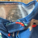 Under The Sea Zip Up Pajama | 6-9 mo | Carter's