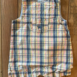 Checkered with Pocket Romper | 6-9 mo | Little Me
