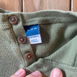 Olive Green Romper | 6-9 mo | Old Navy