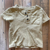 Cream Henley Tee | 2T | Cat & Jack