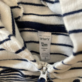 Stripe Whale Jacket | 9-12 mo | Carter's