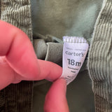 Green Corduroy Overall Dress | Carter's