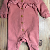 Pink Ruffle Romper | 0-3 mo | Nordstrom