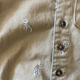 Brown Little Leopard Romper | 9-12 mo | Carter's
