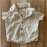 Striped Button Up Shirt | 9-12 | Carter's