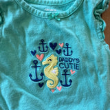 Daddy's Cutie Onesie | 3-6 mo | Carter's