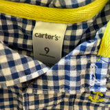 Checkered Romper | 6-9 mo | Carter's