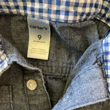 Denim Romper | 6-9 mo | Carter's