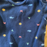 Blue Sea Onesie | 6-9 mo | Carter's