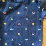 Blue Ocean Onesie | 6-9 mo | Carter's