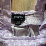 Purple Polka Dot Romper | Picapino
