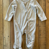 Ribbed Snap Up Pajama | 6-9 mo
