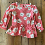 Pink Fleece Flower Tunic | Carter's